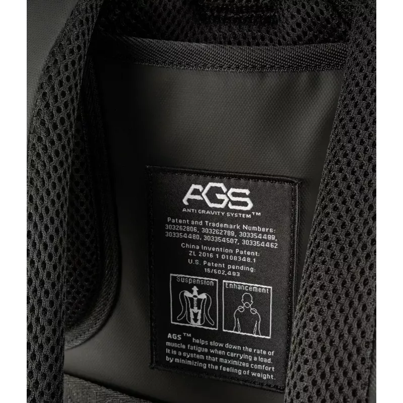 Casual backpack Tucano Marte Gravity Black Fabric