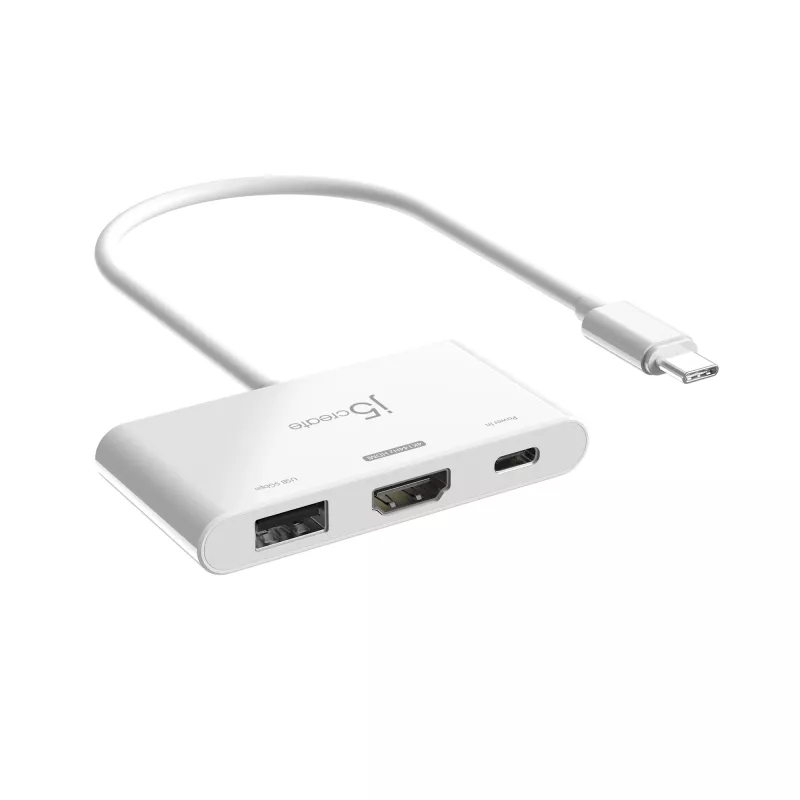 j5create JCA399 USB-C® to HDMI™ 4K144Hz & USB™ 3.2 with Power Delivery 100W, Black