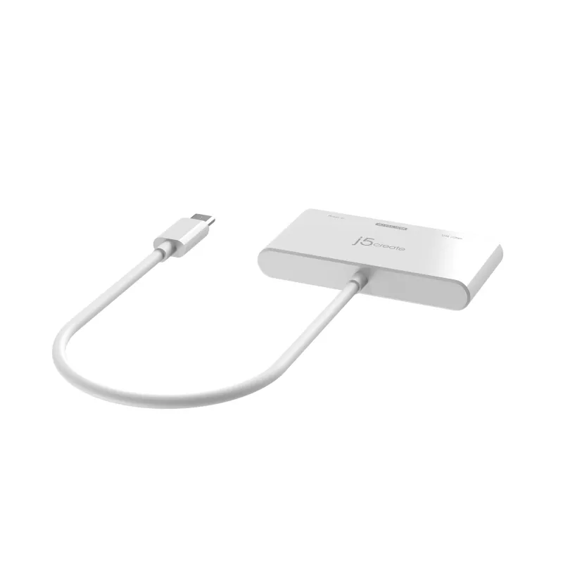 j5create JCA399 USB-C® to HDMI™ 4K144Hz & USB™ 3.2 with Power Delivery 100W, Black