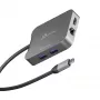 j5create JCD3191 4K60 Elite USB-C® Travel Adapter, Black
