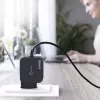 j5create JUP1565DC 67W GaN PD USB-C® Mini Charger with 6 Types of DC Connector-EU, Black