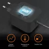 j5create JUP1565DC 67W GaN PD USB-C® Mini Charger with 6 Types of DC Connector-EU, Black