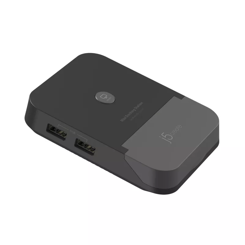 j5create JCD620 Mini Docking Station for Nintendo Switch™, Black