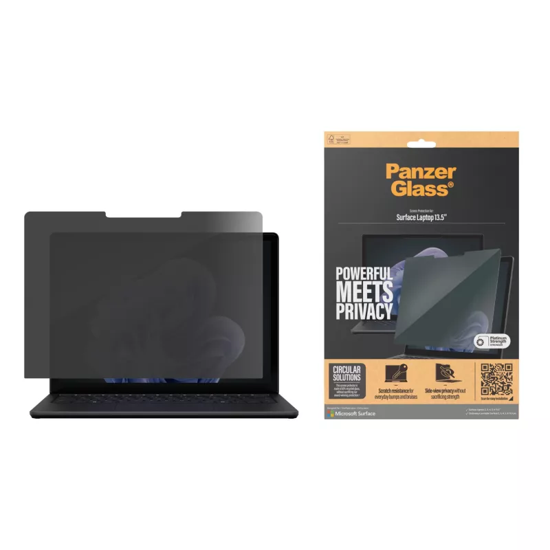 PanzerGlass ® Privacy Filters Microsoft Surface Laptop 13.5'' | 6 | 5 | 4 | 3 | 2