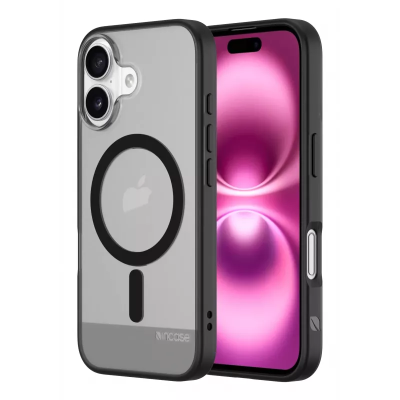 Incase INPH190401-BLK mobile phone case 15.5 cm (6.1 inch) Cover Black, Translucent