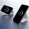 j5create Qi2 3-in-1 Magnetic Travel Wireless Charging Station Indoor USB Fast Charging White