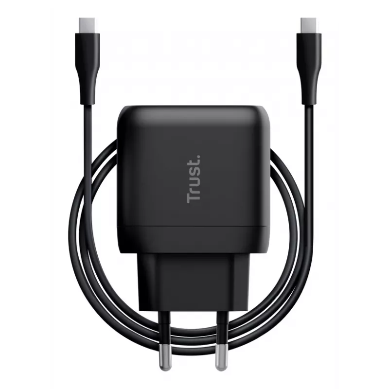 TRUST USB-C Charger MAXO 45W GaN – 45W USB-C fast charger