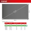 Displex PRIVACY SAFE removable 2-way privacy filter for Desktop Monitor 22'' (16:10)