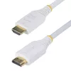 StarTech.com 6ft (1.8m) Premium Certified High Speed HDMI Cable, 4K 60Hz/1440p 144Hz, HDR10/HDCP 2.2/ARC, 18Gbps, UHD HDMI 2.0 Cord for TV/Monitor/Display, TPE Jacket, White