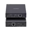 StarTech.com HDMI KVM Extender Over IP Network, 4K 60Hz, Driverless, HDMI and USB Over Ethernet/CAT6, AVoIP, Transmitter and Receiver Kit, Includes Mounting Kits