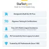 StarTech.com HDMI KVM Extender Over IP Network, 4K 60Hz, Driverless, HDMI and USB Over Ethernet/CAT6, AVoIP, Transmitter and Receiver Kit, Includes Mounting Kits
