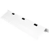 Cable duct ROLINE 10-inch cable entry with brush strip 1U grey