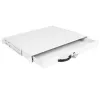 Keyboard tray ROLINE 19-inch 1U 400 T lockable grey
