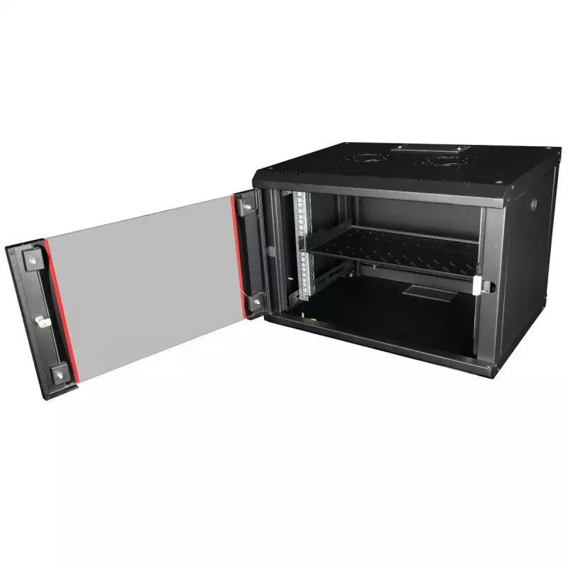 Rack shelf ROLINE 19-inch 1U 250mm depth 15kg black