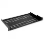 Rack shelf ROLINE 19-inch 1U 250mm depth 15kg black