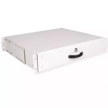 Keyboard tray ROLINE 19-inch 2 U 400 T lockable grey