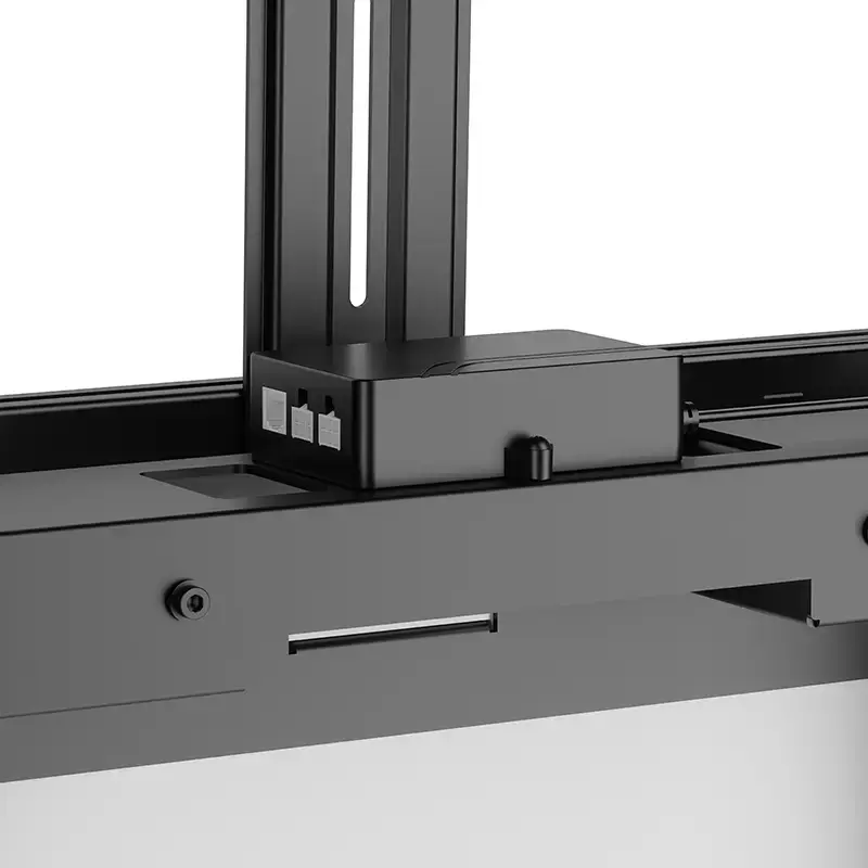 Signage Display Mount Hagor 8280 2.18 m Black White VESA 200x200 to 1000x600