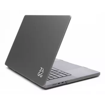 Hardshell case Zagg for MacBook Pro 13 M2/M1 (20) — Smoke finish, protective shell