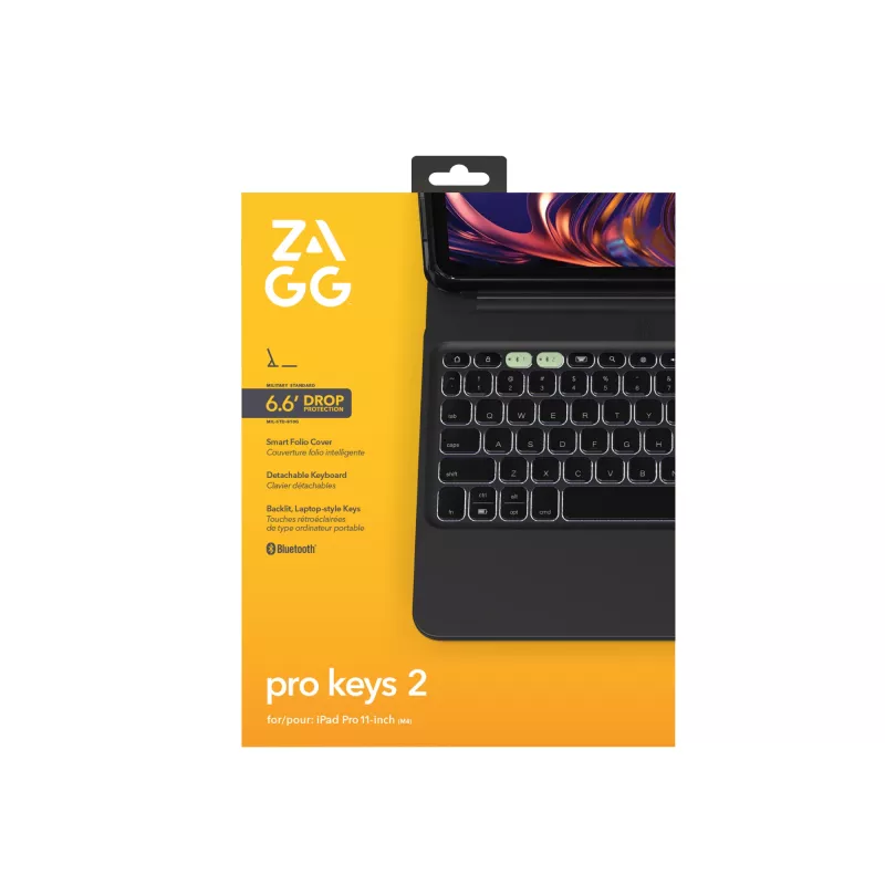 ZAGG Pro Keys 2 QWERTZ German Bluetooth Black