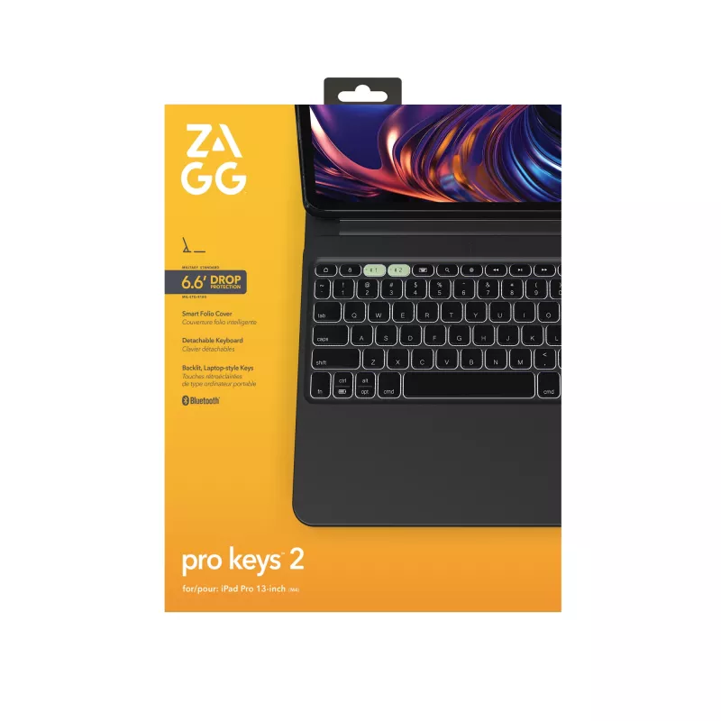 ZAGG Pro Keys 2 QWERTZ German Bluetooth Black