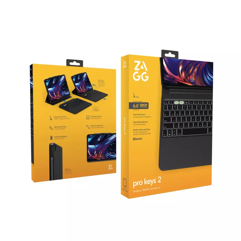ZAGG Pro Keys 2 QWERTZ German Bluetooth Black