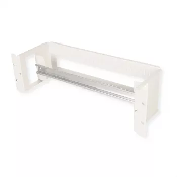 ROLINE 19-inch top-hat rail support 4 U, steel, grey (model 26.21.0112)