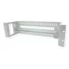 Rack rail ROLINE 26.21.0102 — steel silver, 1 pc, for 19 inch rack mounting