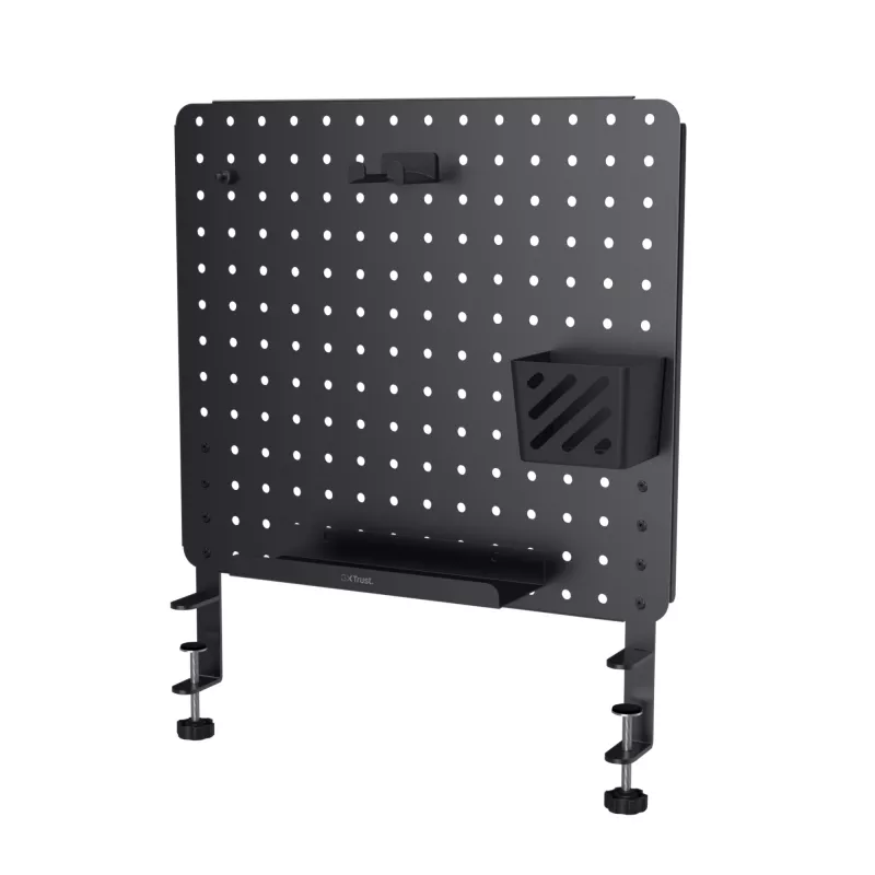 Desk Organizer Set Trust GXT 724 Vesto Black 600x20x470 mm