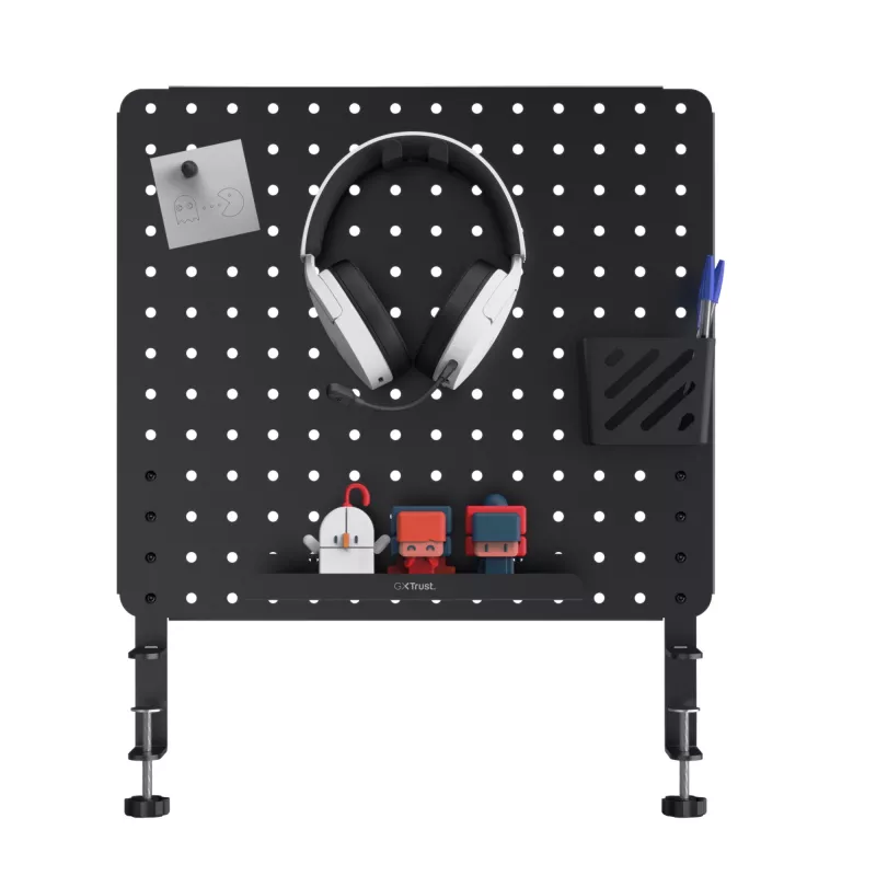 Desk Organizer Set Trust GXT 724 Vesto Black 600x20x470 mm