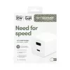 PanzerGlass empower™ by ® Turbo 35W Charger incl. USB-C + USB-A | UK Plug| Silver White