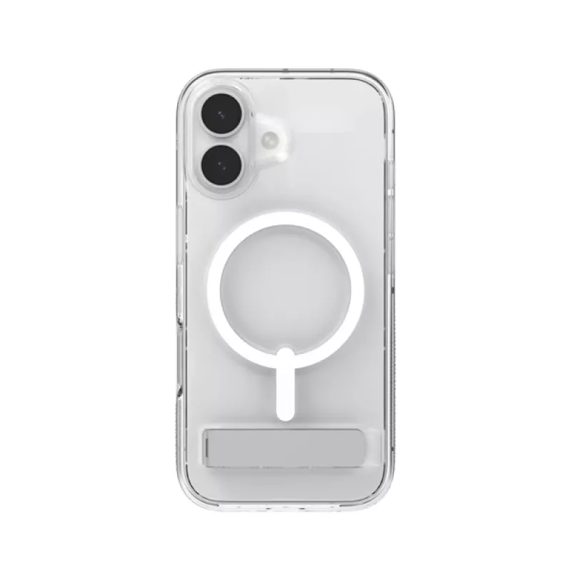 Cover ZAGG Crystal Palace Snap Kickstand Case for Apple iPhone 17 Transparent