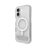 Cover ZAGG Crystal Palace Snap Kickstand Case for Apple iPhone 17 Transparent
