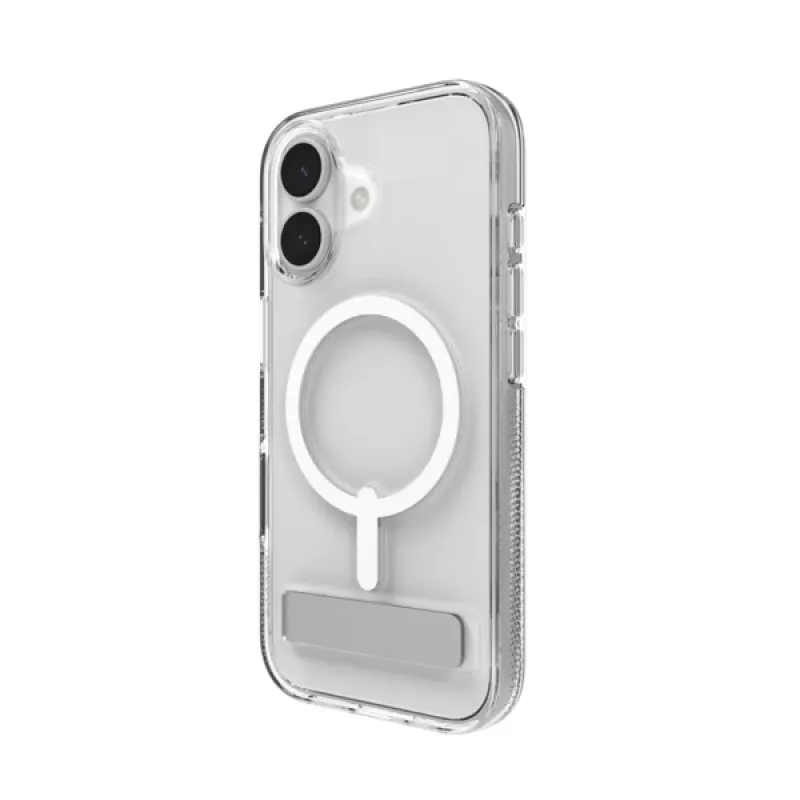 Cover ZAGG Crystal Palace Snap Kickstand Case for Apple iPhone 17 Transparent