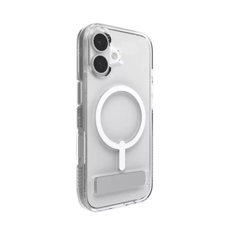 Cover ZAGG Crystal Palace Snap Kickstand Case for Apple iPhone 17 Transparent