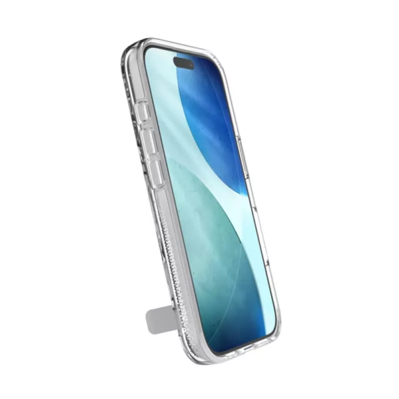 Cover ZAGG Crystal Palace Snap Kickstand Case for Apple iPhone 17 Transparent