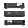 Mobile device dock station j5 create JCD624-N USB Type-C for iPhone 16/15 & Samsung Galaxy series, 100×250×28.5 mm, 238 g, Black/Grey
