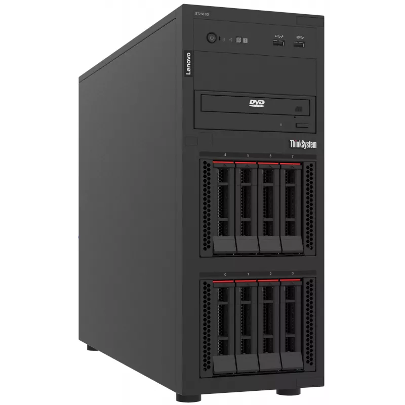 Lenovo ThinkSystem ST250 V3 server Tower Intel® Xeon® 6315P 2.8 GHz 16 GB DDR5-SDRAM 800 W