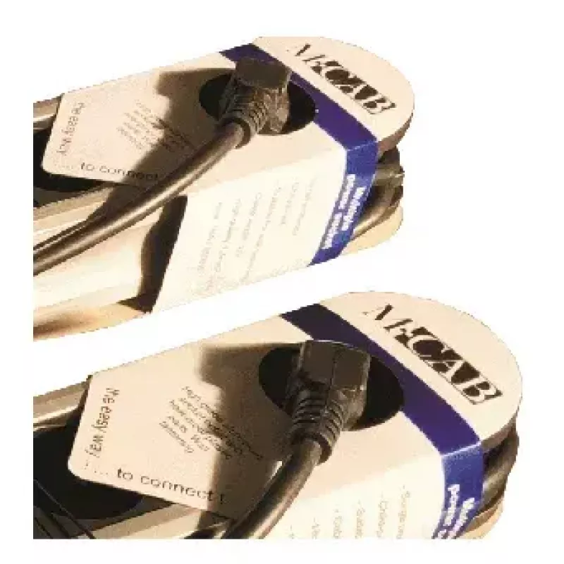 Power Extension M-Cab POW0001 2m 6 AC Outlets Indoor Black Silver