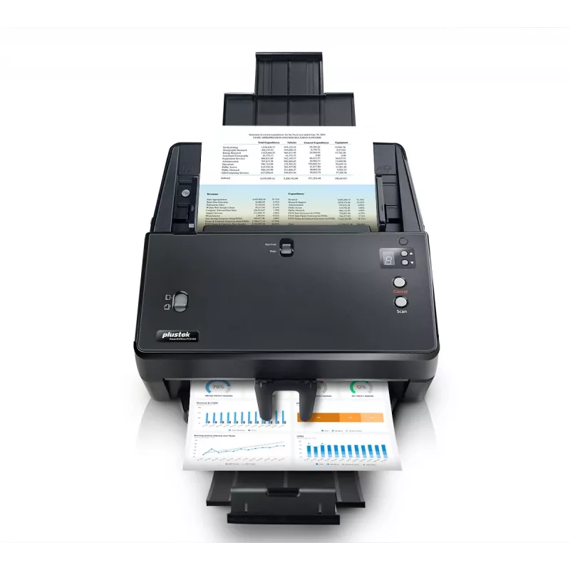 Plustek SmartOffice PT2160 ADF scanner 600 x 600 DPI A3 Black