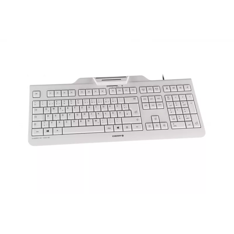 CHERRY KC 1000 SC keyboard Office USB QWERTY Nordic Black
