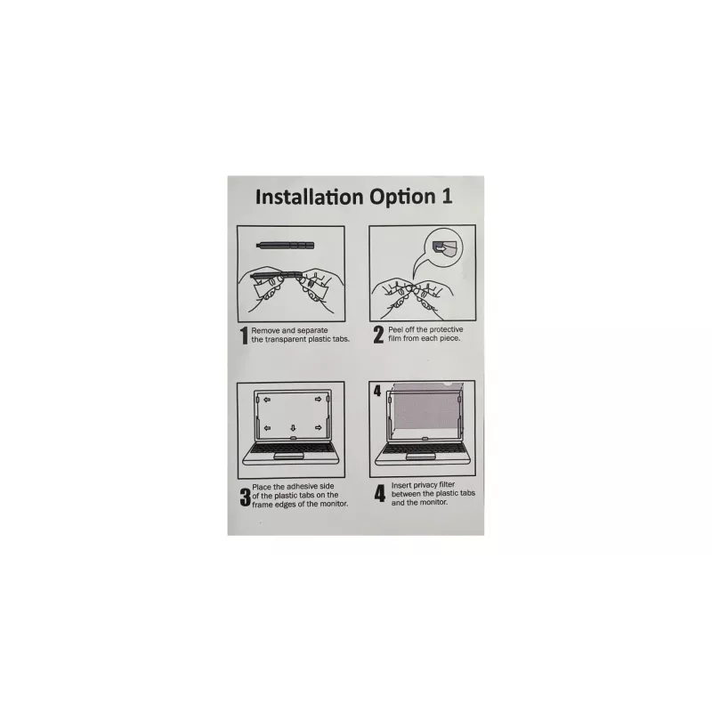 Origin Storage Security Filter 2-Way Plug-In 23.8in (16:9) (inc. Anti-blue light reduction)