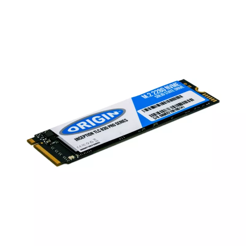 Origin Storage Inception SSD 2TB NVMe M.2 3D TLC 80mm, 2 TB, M.2, 2100 MB/s, 640 Gbit/s