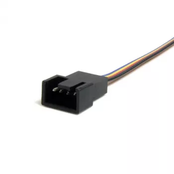 StarTech.com 12in 4 Pin Fan Power Extension Cable - M/F, Molex (4-pin), Molex (4-pin), 0.305 m, Male, Female, Straight