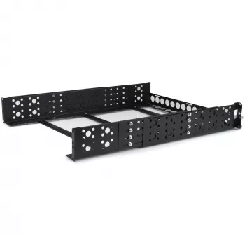 StarTech.com 2U Fixed 19 inch Adjustable Depth Universal Server Rack Rails