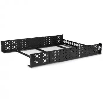 StarTech.com 2U Fixed 19 inch Adjustable Depth Universal Server Rack Rails