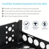 StarTech.com 2U Fixed 19 inch Adjustable Depth Universal Server Rack Rails