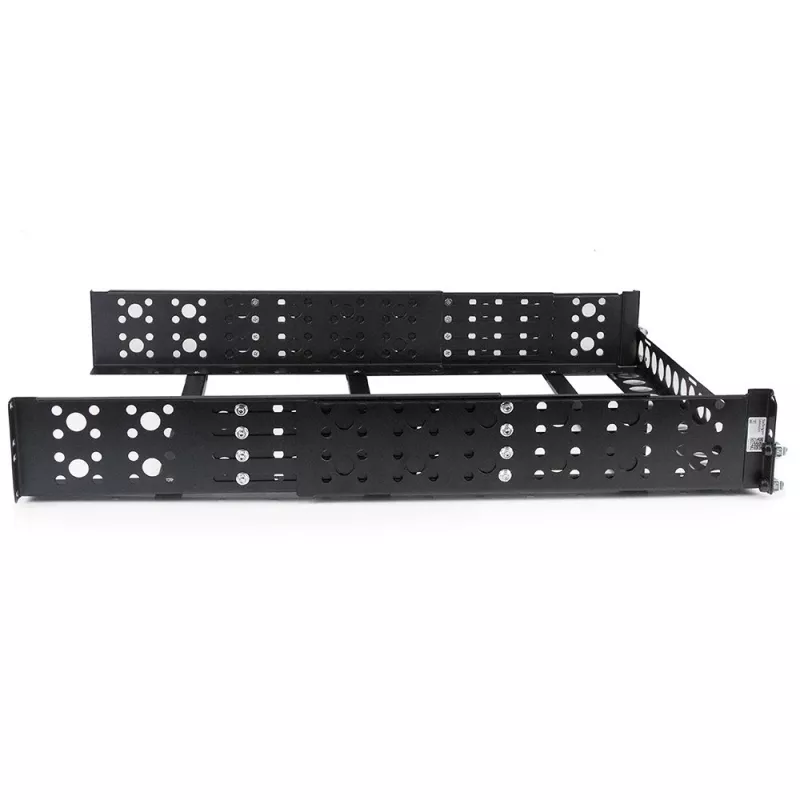 StarTech.com 2U Fixed 19 inch Adjustable Depth Universal Server Rack Rails