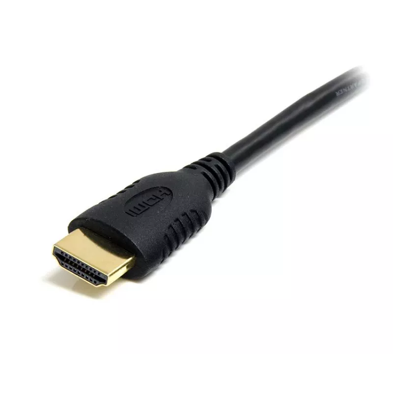 StarTech.com 50cm Mini HDMI to HDMI Cable with Ethernet - 4K 30Hz High Speed Mini HDMI to HDMI Adapter Cable - Mini HDMI Type-C Device to HDMI Monitor/Display - Durable Video Converter Cord