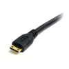 StarTech.com 50cm Mini HDMI to HDMI Cable with Ethernet - 4K 30Hz High Speed Mini HDMI to HDMI Adapter Cable - Mini HDMI Type-C Device to HDMI Monitor/Display - Durable Video Converter Cord
