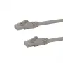 StarTech.com 7m CAT6 Ethernet Cable - Grey CAT 6 Gigabit Ethernet Wire -250MHz 100W PoE RJ45 UTP Network/Patch Cord Snagless w/Strain Relief Individually Tested